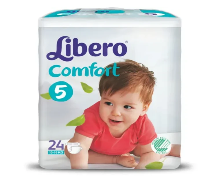 Libero Comfort 5 10-16kg 24's